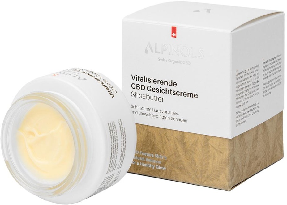 Alpinols Vitalisierende CBD Gesichtscreme