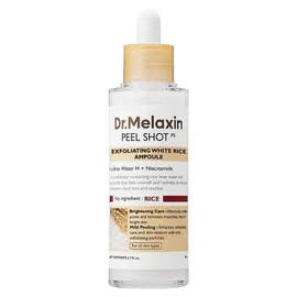 dr. melaxin Peel Shot Exfoliating White Rice Ampoule 80 ml