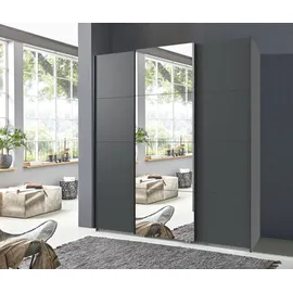 WIMEX »Mugano, Made in Germany, Lieferung bis in Deine Etage und Stellort« wähle Deine Ausstattung: Basic oder Premium!, 3 Schwebetüren, große Größen, mit oder ohne Spiegel, Metallgriffe