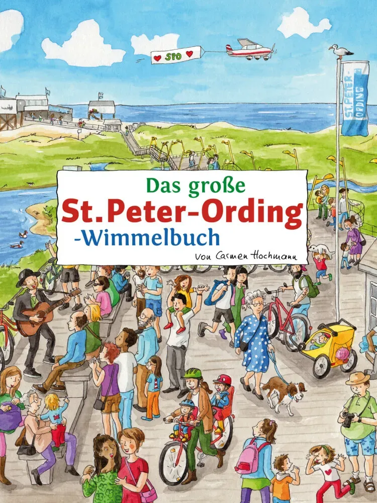 Das Große St. Peter-Ording-Wimmelbuch  Pappband