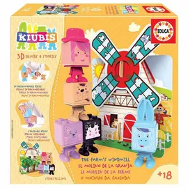 Educa Borras Der Bauernhof Mühle (5 Zeichen) Die Kiubis - Multicolor - One Size
