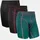 Danish Endurance Boxershorts Sports Trunks Extra schwarz XL 3er Pack