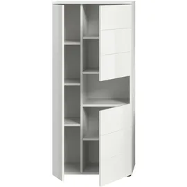 MID.YOU Midischrank Vira 60 x 133 x 34 cm Weiß