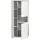 MID.YOU Midischrank Vira 60 x 133 x 34 cm Weiß
