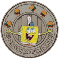 FaNaTtik SpongeBob SquarePants 25 Years of Service Collectible Coin