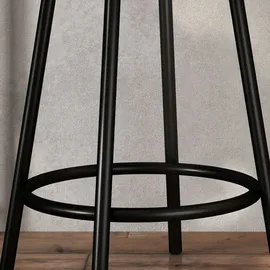 Homcom Bartisch Set, Stahl, MDF