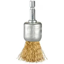 Makita Pinselbürste Ø 24 mm, gewellt, verzinkt, 1/4"-Sechskant