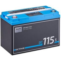ECTIVE AGM Deep Cycle mit LCD-Anzeige115Ah Versorgungsbatterie