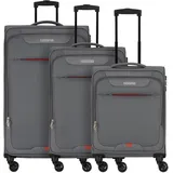 American Tourister Street Roll Koffer-Set 3-tlg. polyester/grau