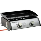 Outsunny Tischgrill Gasgrill BBQ Silber