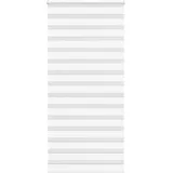 vidaXL Weiß 115x200 cm Stoffbreite 110,9 cm Polyester