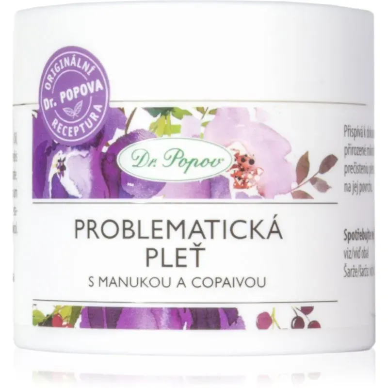 Dr. Popov Problematic skin Aktiv-Hautbalsam für fettige und problematische Haut 50 ml