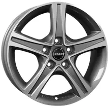 Borbet CWD 6,5 x 16 5 x 114,3 ET45 Grau