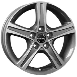 Borbet CWD 6,5 x 16 5 x 114,3 ET45 Grau