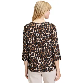 Betty&co Klassische Bluse »Blusenshirt mit Print braun