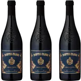 3 Flaschen Doppio Passo Primitivo Salento IGT Rotwein 13,5% vol. 0,75l