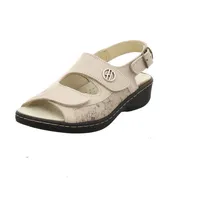 Hickersberger Komfort Sandale in beige | Gr.: 42