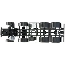 HERPA Fahrgestell Mercedes-Benz 8x4 Baufahrzeuge 2er Pack 083768 H0