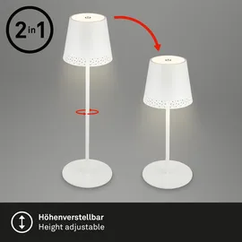 Briloner Tischleuchte Weiß