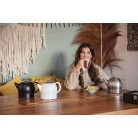 Bredemeijer Teekanne Santhee 1,4l Edelst. matt schwarz 121003 - Schwarz