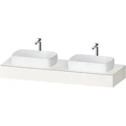 Duravit Konsole „Qatego“ in Weiß Hochglanz