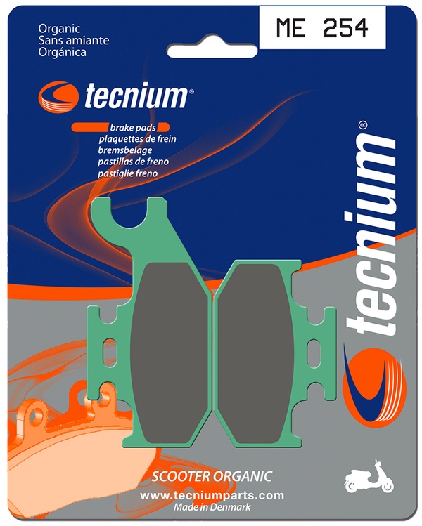 TECNIUM Bremsbeläge Organic Scooter - ME254