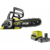 Ryobi Akku-Kettensäge ONE+ 18 V OCS1830, im Set mit Akku + Ladegerät , Zweihandgriff, Akku-Motorsäge