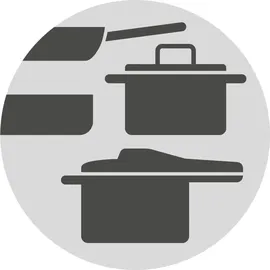 WMF Fusiontec Compact Stielkasserolle 18 cm schwarz