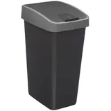 5 five simply smart Mülleimer 25 l Grau