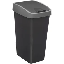 5 five simply smart Mülleimer 25 l Grau