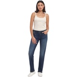 LTB Bootcut Jeans Vilma in dunkelblauer Waschung-W33 / L32