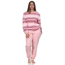 normann Frottee Schlafanzug in rosa | Gr.: 40-42