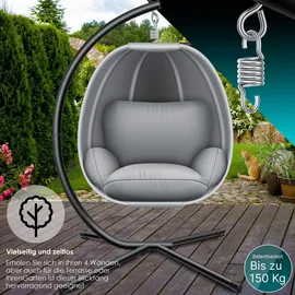 Kesser Luxe Hängesessel Grau