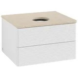 Villeroy & Boch Waschtischunterschrank 600 x 36 x 50 cm Glossy White Lacquer / Botticino
