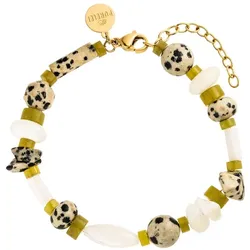 Purelei Armband Coast aus schimmerndem Perlmutt Gold Damen 