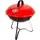 Aktive Runder Holzkohlegrill 36 cm schwarz