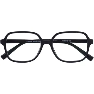 Breitfeld & Schliekert Lesebrille GRETA, schwarz, +1.50 dpt mit Etui