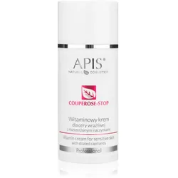 Apis Natural Cosmetics Couperose-Stop Feuchtigkeitscreme für sensible Haut 100 ml