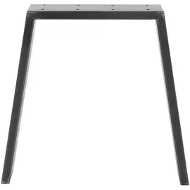 ML-Design 2er Set Tischbeine Loft 44x42 cm Industrial, Stahl Industriedesign, U-Form, Metall Tischgestell scandic, Tischkufen Tischuntergestell Möbelfüße Bankkufen Bankgestell Bankbeine