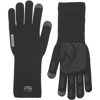 SealSkinz Skeyton Wasserdichter Allwetter Ultra Grip Gestrickter Stulpenhandschuh – Schwarz, XL