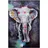 MCW Ölgemälde Elefant Handgemalt Mehrfarbig