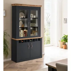 furn.design Buffetschrank Ribera 110 x 201 cm GRAU