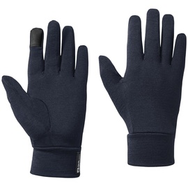 Jack Wolfskin Unisex Merino Glove Handschuh, Night Blue, XS