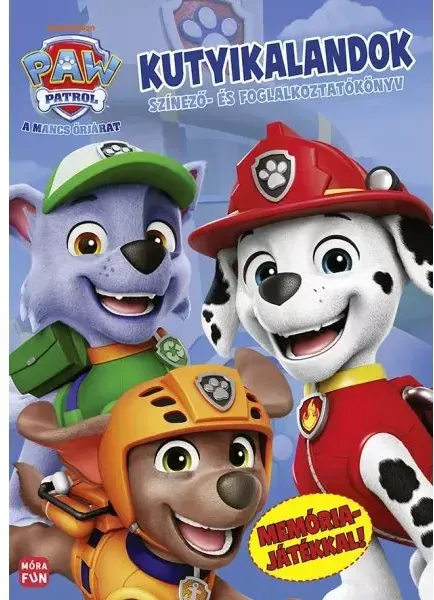 PAW Patrol: Fellfreunde – Mal- und Aktivitätsbuch - auf Ungarisch