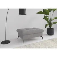 sit&more Polsterhocker Amica mit Stauraum 102 x 47 x 69 cm Grau