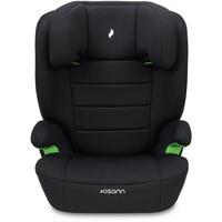 Osann Kinderautositz Musca Isofix ECE R 129 i-SIZE, Schwarz, Textil, Füllung: Polyester, 44x55x43 cm, abnehmbarer und waschbarer Bezug, höhenverstellbare Kopfstütze, optimaler Aufprallschutz, schnell leicht im Auto montierbar, Seitenaufprallschutz, Isofix-Befestigung, Kindersitze