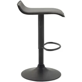 deluke Barhocker DERID 36 x 39 x 63 cm Schwarz