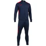 Joma Championship VII Trainingsanzug dunkelblau/rot 140
