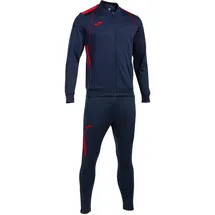 Joma Championship VII Trainingsanzug dunkelblau/rot 140