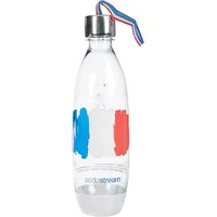 sodastream Flasche 1L Fuse Loop France, Blau Weiß Rot